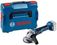 Bosch Blauw GWS 18V-10 | Accu Haakse slijper 115mm | Zonder accu&apos;s & lader | In L-Boxx 136 - 06019J4001