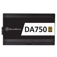 Silverstone DA750 Gold power supply unit 750 W 20+4 pin ATX ATX Zwart - thumbnail