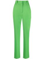 Alexander McQueen pantalon slim à taille haute - Vert