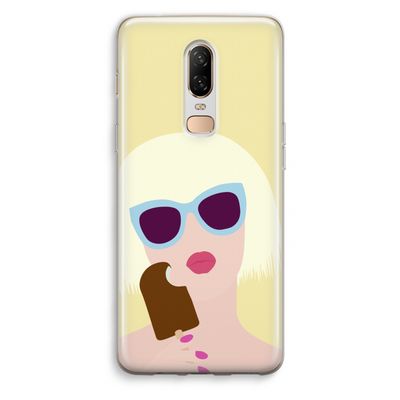 Ice cream: OnePlus 6 Transparant Hoesje