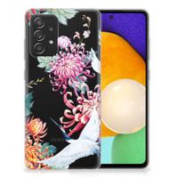 Samsung Galaxy A52 (5G/4G) | TPU Hoesje | Bird Flowers