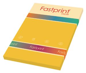 Kopieerpapier fastprint-100 a4 80 gr goudgeel Kopieerpapier fastprint-100 a4 80 gr goudgeel