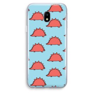 Dinosawrr: Samsung Galaxy J3 (2017) Transparant Hoesje