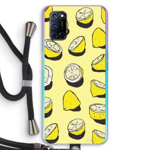When Life Gives You Lemons...: Oppo A52 Transparant Hoesje met koord