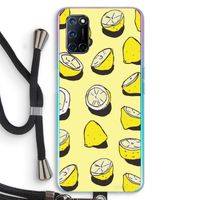 When Life Gives You Lemons...: Oppo A52 Transparant Hoesje met koord