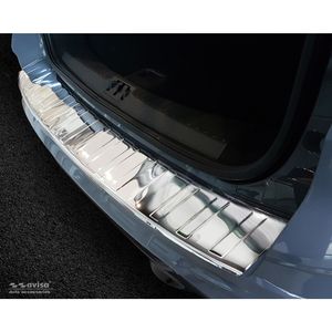Chroom RVS Bumper beschermer passend voor Ford Kuga II 2013- 'Ribs' AV238039