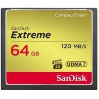 SanDisk Extreme 64GB CompactFlash Geheugenkaart