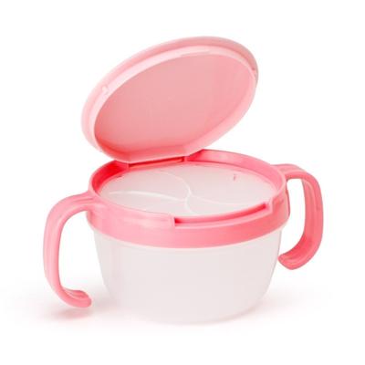Baby snacks Bowl kinderen kinderen voedsel opslag gerechten anti spill 360 roteren baby solide voederen plaat tafelgerei baby voeden stuff (watermeloe