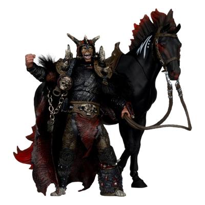 Spawn Action Figure 2-Pack Bloodaxe with Horse (Spawn: The Dark Ages) 18 cm - Damaged packaging