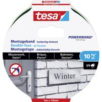 tesa BRICK & STONE 77749-00000-00 Montagetape tesa Powerbond Zwart (l x b) 5 m x 19 mm 1 stuk(s) - thumbnail