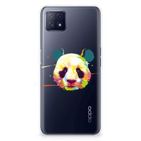 OPPO A53 5G | OPPO A73 5G Telefoonhoesje met Naam Panda Color