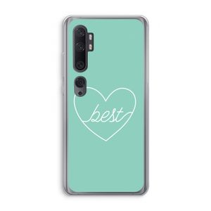 Best heart pastel: Xiaomi Mi Note 10 Transparant Hoesje