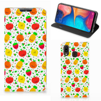 Samsung Galaxy A30 Flip Style Cover Fruits - thumbnail