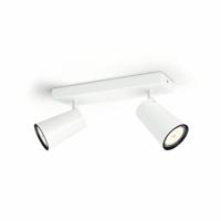 Philips SpotlampPaisley 2-lichts wit - 5057231PN