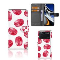 Xiaomi Poco X4 Pro 5G | Book Cover | Pink Macarons