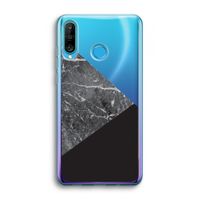 Combinatie marmer: Huawei P30 Lite Transparant Hoesje