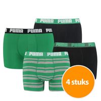 Puma 4-Pack Combi Basic/Stripe Green-XL - thumbnail