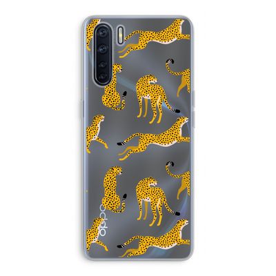 Luipaard: Oppo A91 Transparant Hoesje