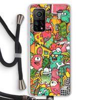 Vexx City: Xiaomi Mi 10T 5G Transparant Hoesje met koord