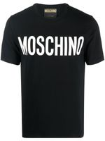 Moschino t-shirt à logo imprimé - Noir - thumbnail