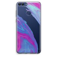 Zweverige regenboog: Huawei P Smart (2018) Transparant Hoesje - thumbnail