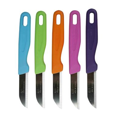 Solingen schilmesjes/aardappelmesjes - gekleurd - 5x stuks - 16 cm - Keukengerei Solingen schilmesjes/aardappelmesjes - gekleurd - 5x stuks - 16 cm - Keukengerei