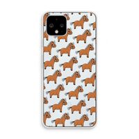 Pony: Pixel 4 Transparant Hoesje