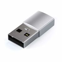 Satechi ST-TAUCS tussenstuk voor kabels USB-A USB-C Zilver - thumbnail