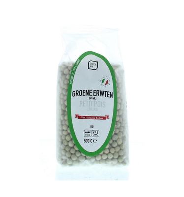 Groene erwten bio