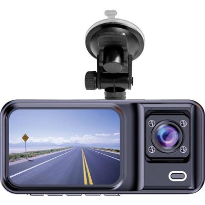 Denver CCT-2500 Dashcam Kijkhoek horizontaal (max.): 120 ° 5 V Dualcamera, G-sensor, Automatische start, Microfoon