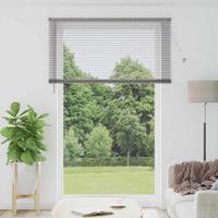 Raam Blind met gordijnen Anders Zilver 140 x 220 cm Aluminium