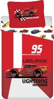 Cars Dekbedovertrek Lightning McQueen I&apos;am Speed- 140 x 200 cm - Katoen - thumbnail