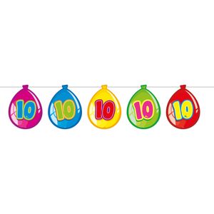 Folat BV Vlaggenlijn ballonnen 10 jaar, 10mtr.