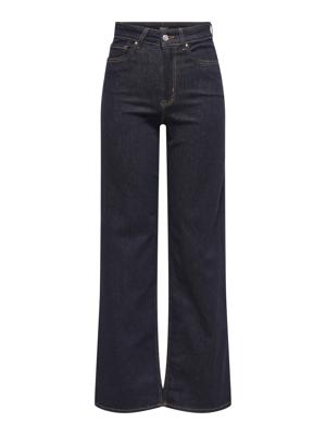 Only Onlmadison Blush Hw Wide Dnm Rea024 Noos Loose Fit Dark Blue Denim Rea024
