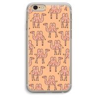 Kameel: iPhone 6 Plus / 6S Plus Transparant Hoesje Kameel: iPhone 6 Plus / 6S Plus Transparant Hoesje