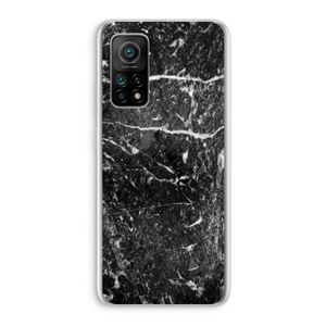 Zwart marmer: Xiaomi Mi 10T 5G Transparant Hoesje