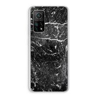 Zwart marmer: Xiaomi Mi 10T 5G Transparant Hoesje