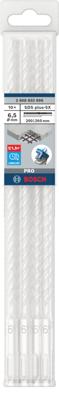 Bosch Accessoires PRO SDS plus-5X Hammer Drill Bit | 6.5 x 200 x 260 mm | 10 pcs - 2608833896