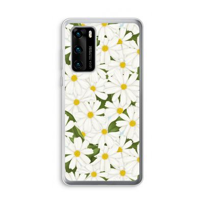 Summer Daisies: Huawei P40 Transparant Hoesje