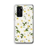 Summer Daisies: Huawei P40 Transparant Hoesje