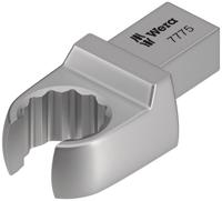 Wera 7775 insteek-ringsleutels, open, 9 x 12 mm, 17 mm - 1 stuk(s) - 05078655001