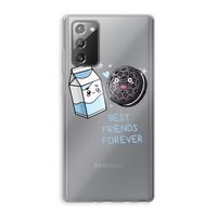 Best Friend Forever: Samsung Galaxy Note 20 / Note 20 5G Transparant Hoesje