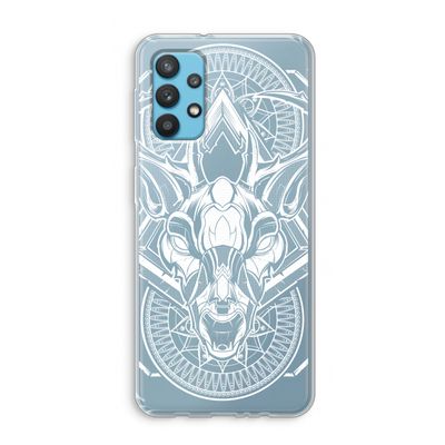 Oh Deer: Samsung Galaxy A32 4G Transparant Hoesje