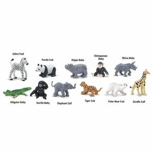 Plastic speelgoed figuren dierentuin dieren   -