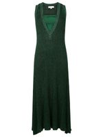 Nk robe longue évasée en maille nervurée - Vert - thumbnail