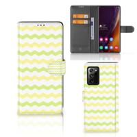 Samsung Galaxy Note20 Ultra | Telefoon Hoesje | Waves Yellow Samsung Galaxy Note20 Ultra | Telefoon Hoesje | Waves Yellow