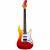 JET Guitars JS-600 Transparent Red elektrische gitaar