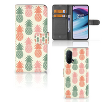 OnePlus Nord CE 5G Book Cover Ananas