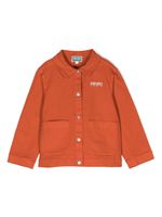 Kenzo Kids veste en toile à imprimé tigre - Orange - thumbnail