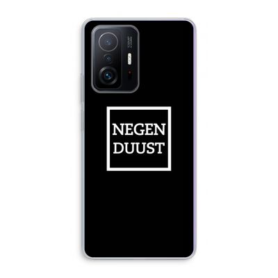 Negenduust black: Xiaomi 11T Transparant Hoesje
